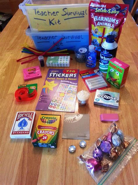 Pin by Kara Kelley on Gift Ideas | Teacher survival, Survival kit for