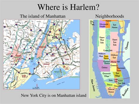 Harlem Renaissance Map