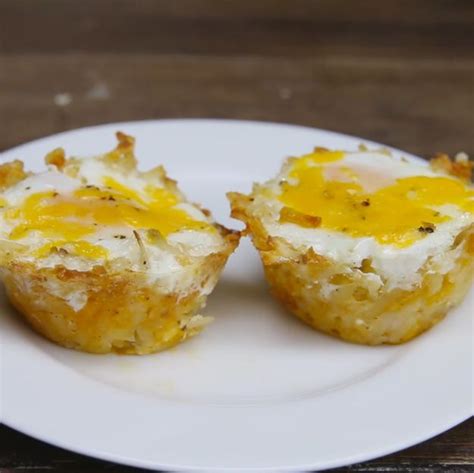 Hash Brown Breakfast Cups Homemade Recipes Homemade Recipes Hash