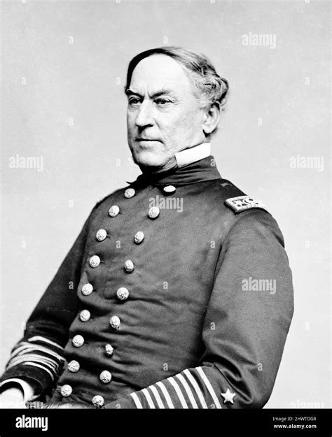 Adm David Farragut Black And White Stock Photos And Images Alamy