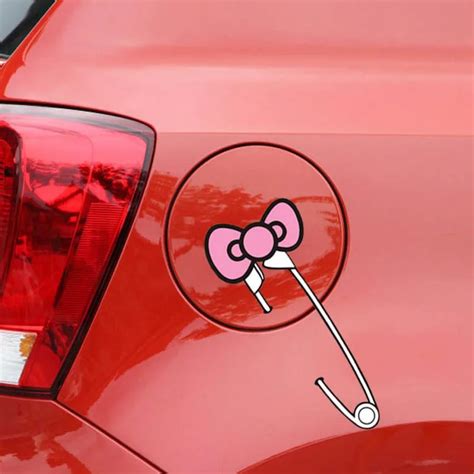 buy fuel tank cap hello kitty car stickers automobiles car styling carro