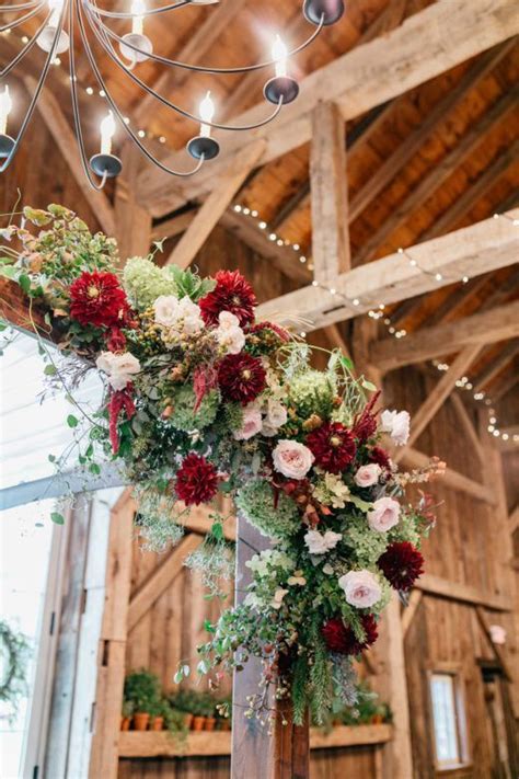 100rustic Wedding Ideas Burgundy And Blush Floral And Greenery