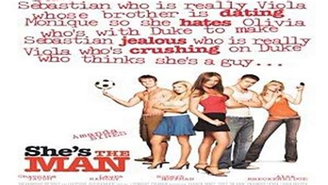 Complications threaten her scheme to pose as her twin brother, sebastian, and take his place at a new boarding school. Watch She's the Man (2006) Online Full Movie (HD) rfrbfr ...