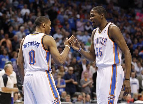Последние твиты от russell westbrook (@russwest44). How Russell Westbrook And Kevin Durant Can Gel Even Better ...
