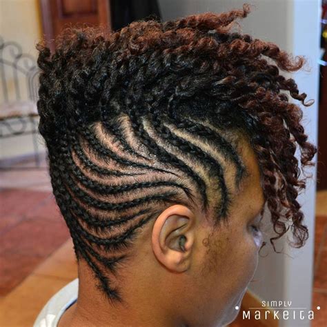 75 most inspiring natural hairstyles for short hair cornrow updo hairstyles natural hair