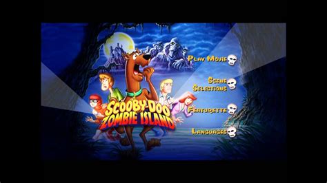 Scooby Doo On Zombie Island Uk Dvd Menu Youtube