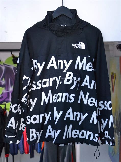 Supreme By Any Means Necessary Jacket Black Medium Harlem 82