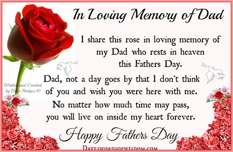 In Loving Memory Of Dad This Fathers Day
