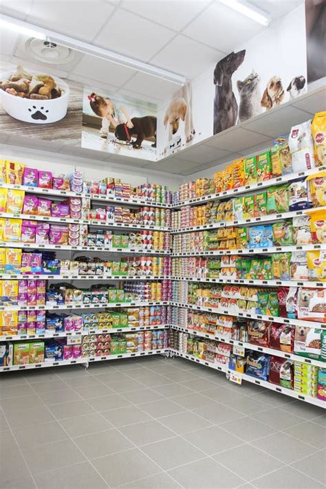 Pet Food Store Shelving Shelf Unit Editorial Photo Image 53386061