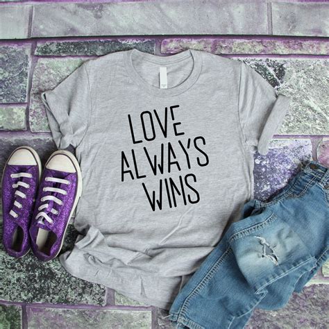 Love Always Wins Positive Quotes Inspirational Svg Png Etsy