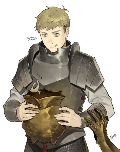 Laios Touden And Living Armor Dungeon Meshi Drawn By P Pm 611a