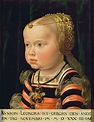 Erzherzogin Eleonore von Mantua 1534-1594) im Alter von zwei Panel)