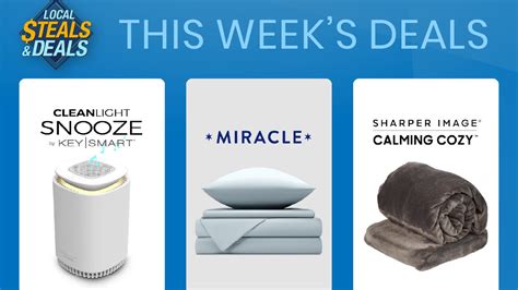 Local Steals And Deals Calming Cozy Cleanlight Snooze And Miracle