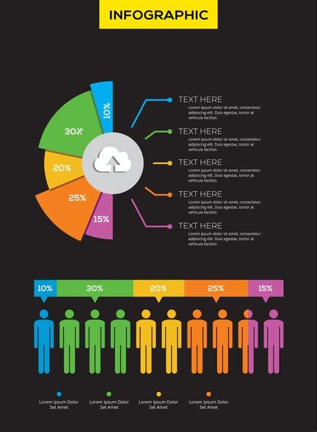 Premium Vector Pie Chart Infographic The Best Porn Website