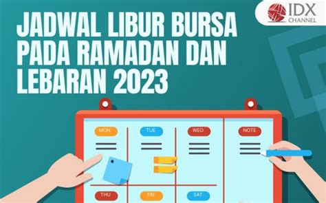 Cek Jadwal Libur Bursa Pada Ramadan Dan Lebaran 2023