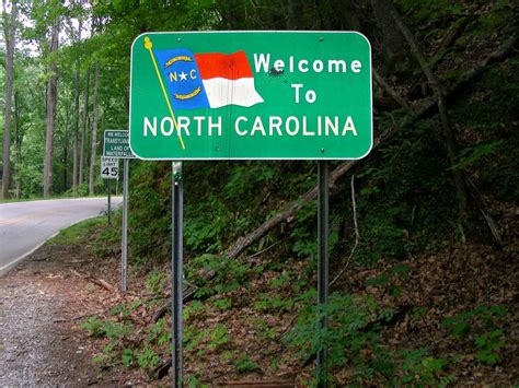 North Carolina State Welcome Sign A Photo On Flickriver