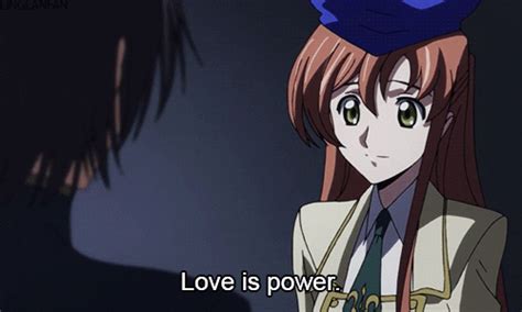 Baik, demikianlah populer anime gifs quotes himpun minggu ini. Code Geass Love GIF - Find & Share on GIPHY