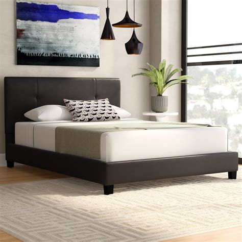 Red Barrel Studio® Frankel Tufted Upholstered Low Profile Platform Bed
