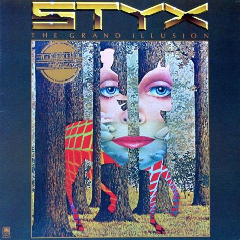 Styx The Grand Illusion Vinyl Lp Album 1977 Symphonic Rock Etsy