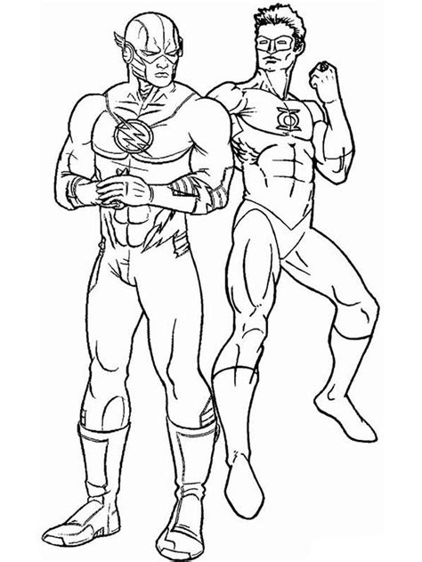 Dc Coloring Page