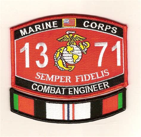 My Mos 1371 Combat Engineer Usmc Blue Dresses Combat