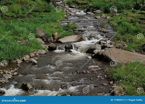 The River That Divides The Plantation Stock Image Image Of Scenic