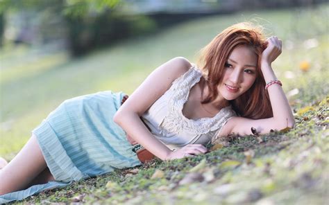 wallpaper sunlight women model long hair asian dress romance girl beauty photograph