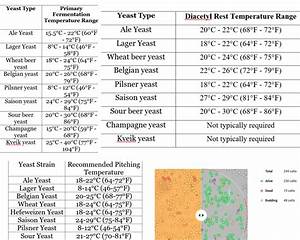 Fermentation Temperature Chart A Complete Guide