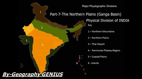 Physical Division Of India Part 7 The Northern Plain Ganga Basin By