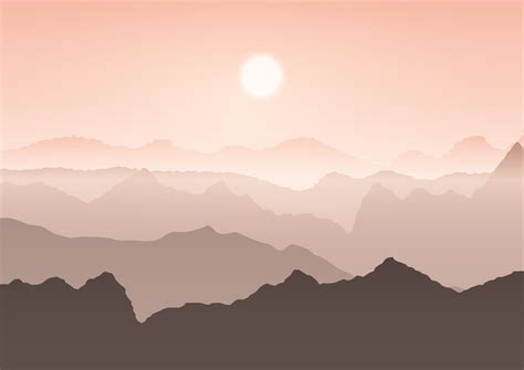 Mountain Landscape 474561 Vector Art At Vecteezy