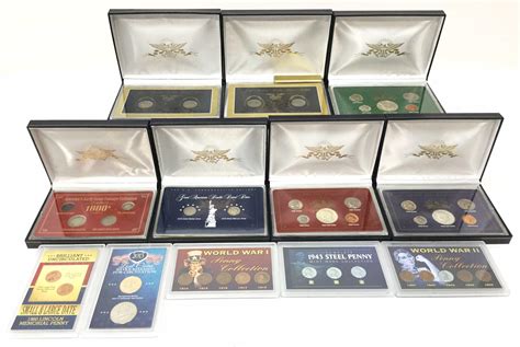 Lot 12 Us Mint Commemorative Coin Collection Sets