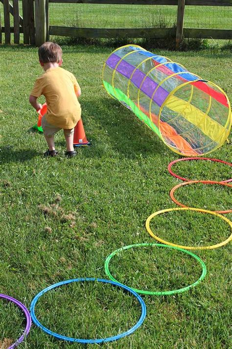 Let Kids Build A Backyard Obstacle Course With Free Printables