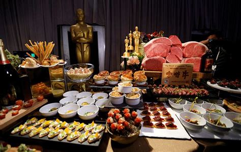 Oscars Special The Menu At The Governors Ball Get Ahead