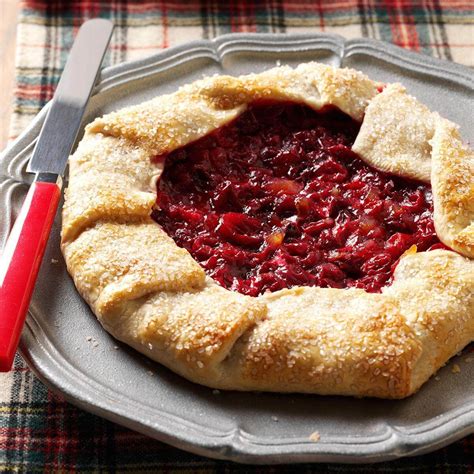 Rustic Cranberry Tarts Recipe Taste Of Home