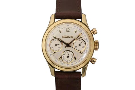 1960 Lecoultre Chronograph Watch For Sale Mens Vintage