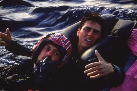 Top Gun 1986 Anthony Edwards And Tom Cruise Top Gun