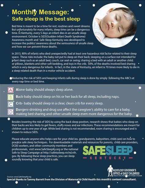 Safe Sleep is the Best Sleep by kidsnow (page 1) - issuu
