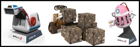 Wall E Papercraft Pr T And Vaq M Free Papercraft