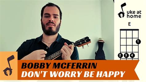 Bobby Mcferrin Dont Worry Be Happy Ukulele Tutorial Chords Chordify