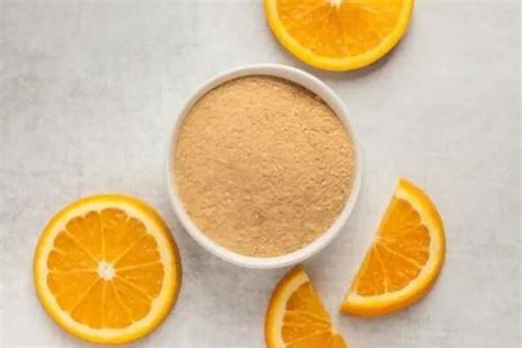 Spray Dried Organic Orange Peel Powder For Cosmetics Packaging Size