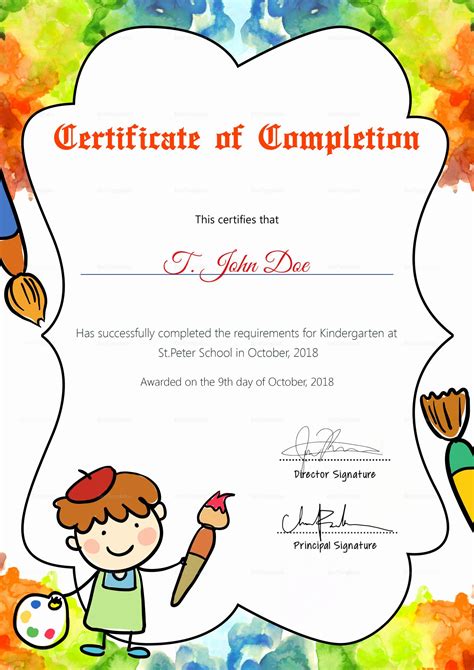 Honor the important milestone of graduating preschool with this printable preschool diploma certificate template you can personalize in word. Free Preschool Certificate Templates Elegant Preschool ...