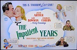 IMPATIENT YEARS | Rare Film Posters