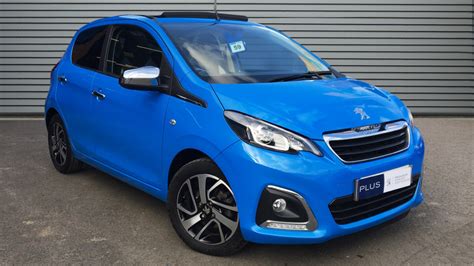 Used Peugeot 108 Convertible 12 Puretech Allure Top 5dr 1970 Kn65kyu