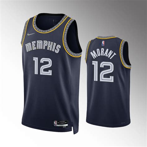 Shop Official Memphis Grizzlies Ja Morant Jersey Nba 2021 22 City