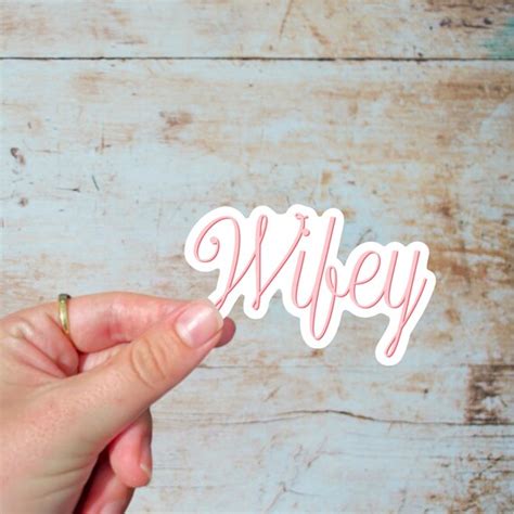 Wifey Sticker Hubby Sticker Wife Sticker Wifey T Hubby Etsy