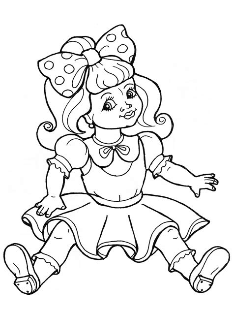 Shopkin Doll Coloring Pages Toys And Dolls Coloring P