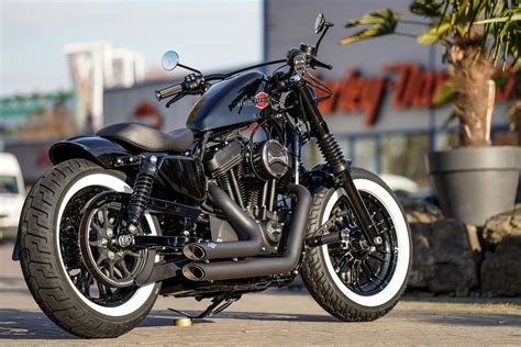 The feature list of forty eight includes abs, pass switch, engine check warning, street, road riding modes and side reflectors in terms of safety. Thunderbike Harmony • Harley-Davidson Sportster Forty ...