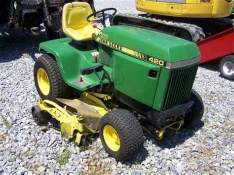 201 John Deere 420 Lawn And Garden Tractor 60 Deck