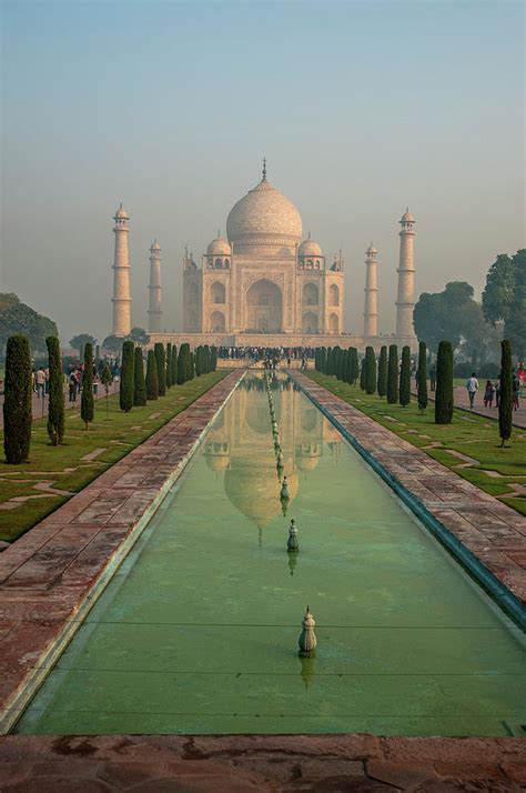 Taj Mahal Agra Uttar Pradesh India Photograph By Inger Hogstrom