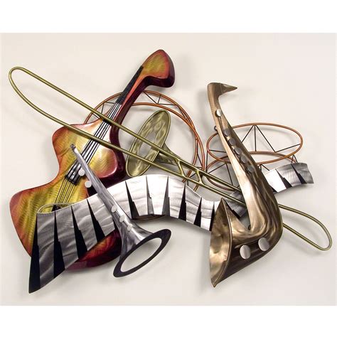 Cool Jazz Steel Wall Sculpture